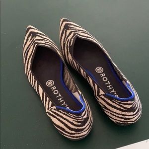 Rothy’s!! Recycled bottles to make these!